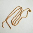 画像1: 80cm brass 3.5mm Rollo chain (1)