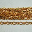 画像1: brass Figaro chain  (1)