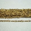 画像1: brass "MONET" twisted chain (1)