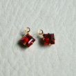 画像2: 4pcs VSW 5mm square "Ruby" (2)