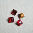 画像1: 4pcs VSW 5mm square "Ruby" (1)