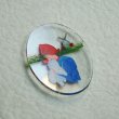 画像2: 34×26 1930's "Dutch Girl" cabochon (2)