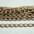 画像1: steel 8×6mm braid curb chain  (1)