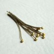 画像1: 10pcs brass 35mm ball head pin (1)