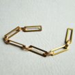 画像2: 2pcs brass rectangle connector (2)