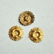 画像1: brass detailed flower stamping (1)