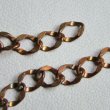 画像2: brass 11×9 fancy edge curb chain (2)