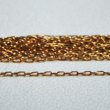 画像1: brass 3×1mm cable chain (1)