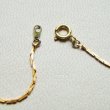 画像3: 1mm brass chain bracelet (3)