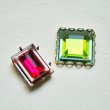 画像3: 18mm SQ MC cabochon "Clear/Green" (3)