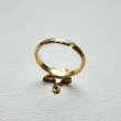 画像3: brass flower 1R ring  (3)