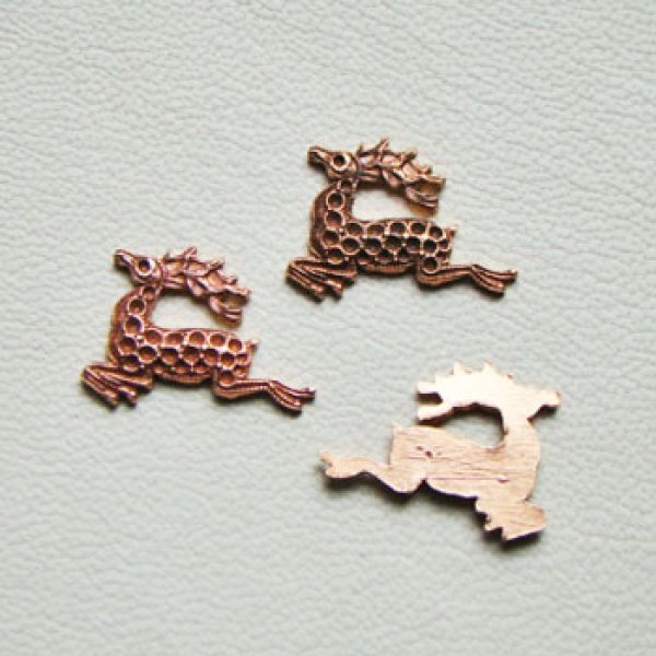 画像1: brass Deer setting stamping (1)