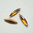 画像1: 2pcs 15×4 navette "Light Topaz／Topaz" (1)