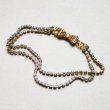 画像2: aged brass BOW filigree clasp (2)