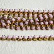 画像1: 3mm "Dusty Pink" beads chain (1)