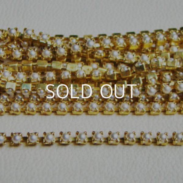 画像1: 2.5mm "Off-White Pearl " chain (1)