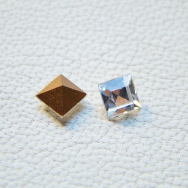 画像1: 2pcs SW 5mm square rhinestone (1)