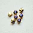 画像3: 10pcs Amethyst rhinestone finding set (3)