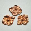 画像1: copper "Dogwood" stamping (1)