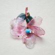 OT-15165 Pale Pink / Turquoise Flower