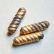 画像2: 28×8 brass spiral long beads (2)