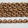 画像1: aged brass 10×8.8 textured chain (1)