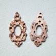 画像1: brass Rococo frame charm (1)