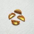 画像1: 4pcs 8×4 Half Moon  "Topaz" (1)