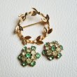 画像3: Wreath Brooch & Rhinestone Finding set (3)