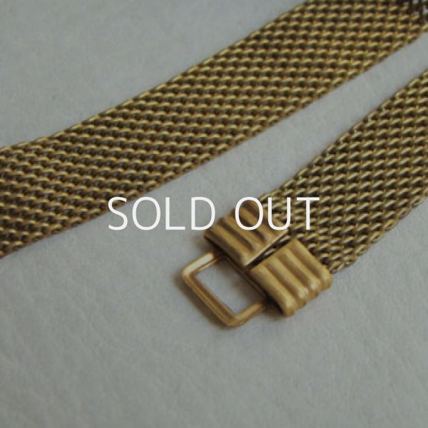 CH-16477 12.5mm flat mesh／FI-16445 SQ loop crimp end