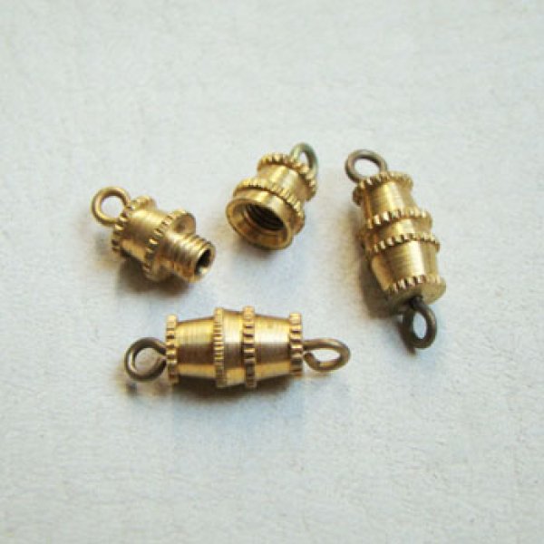 画像1: brass 5.8×16 barrel screw clasp (1)