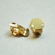 画像1: GP 12mm pad earring base (1)