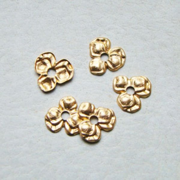 画像1: brass Pansy stamping (1)