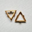 画像1: 11mm triangle OB fancy prong setting (1)