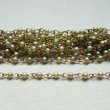 画像2: 32cm／3.5mm glass pearl link chain (2)