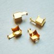 画像2: 2pcs brass 4mm chain end connector (2)