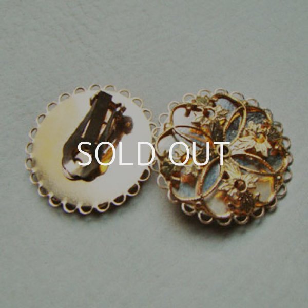 画像10: GP/ SP vintage earring base (10)