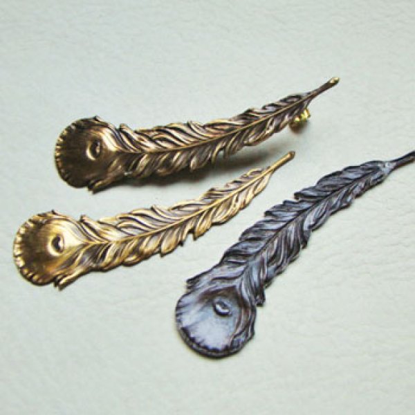 画像2: AB Peacock feather stamping (2)