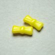 画像2: 2pcs yellow bowtie  beads (2)