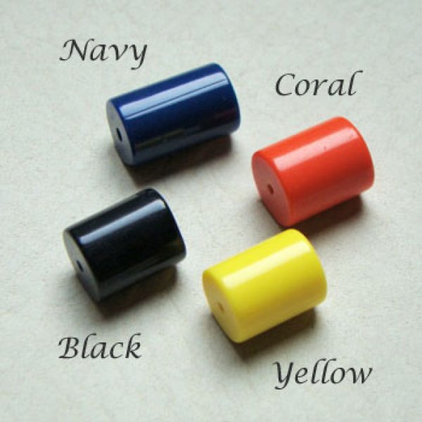 画像2: lucite cylinder beads (2)