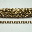 画像1: brass 5×3.8mm cable chain (1)