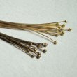 画像3: 10pcs brass 40mm ball head pin (3)