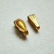 画像2: 2pcs 10×4 brass ribbed bail (2)