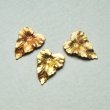 画像2: 2pcs brass 20x15 detailed leaf (2)