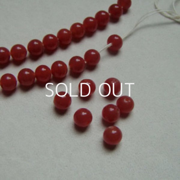 画像1: 10pcs 5mm "Carnelian" (1)