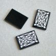 画像1: 18x13 Rect "Black/Silver" Deco cabochon (1)