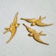 画像1: 36x12.5 brass flying bird stamping (1)