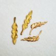 画像7: brass flower & leaf "D" set  (7)