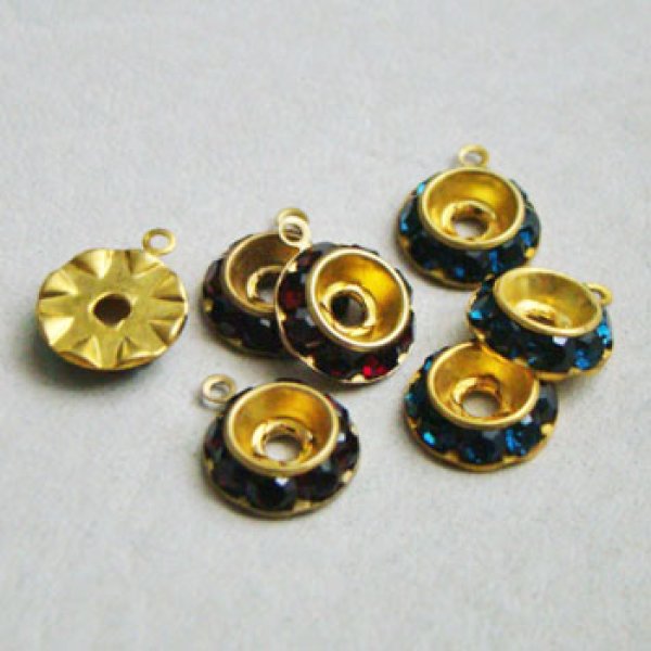 画像1: SW 11mm rhinestone charm (1)