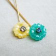 画像2: Jade 9mm flower beads (2)